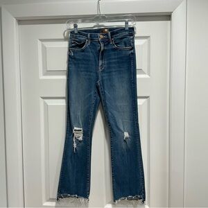 MOTHER Classic Blue Straight Leg Jeans